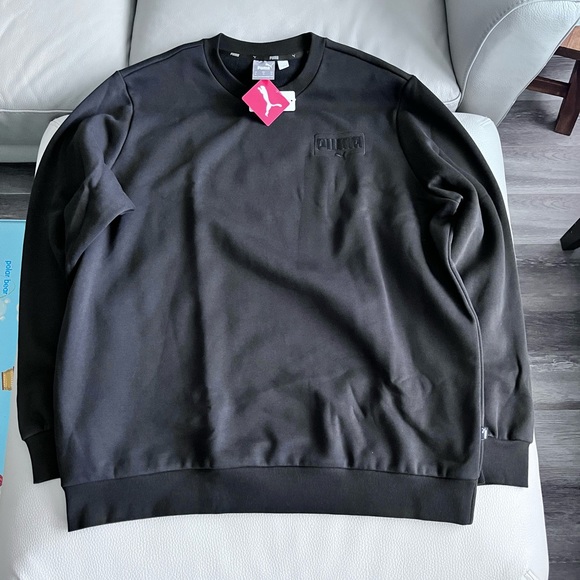 NWT - Puma Men’s Essential Logo Sweatshirt - Size XL - Picture 2 of 6